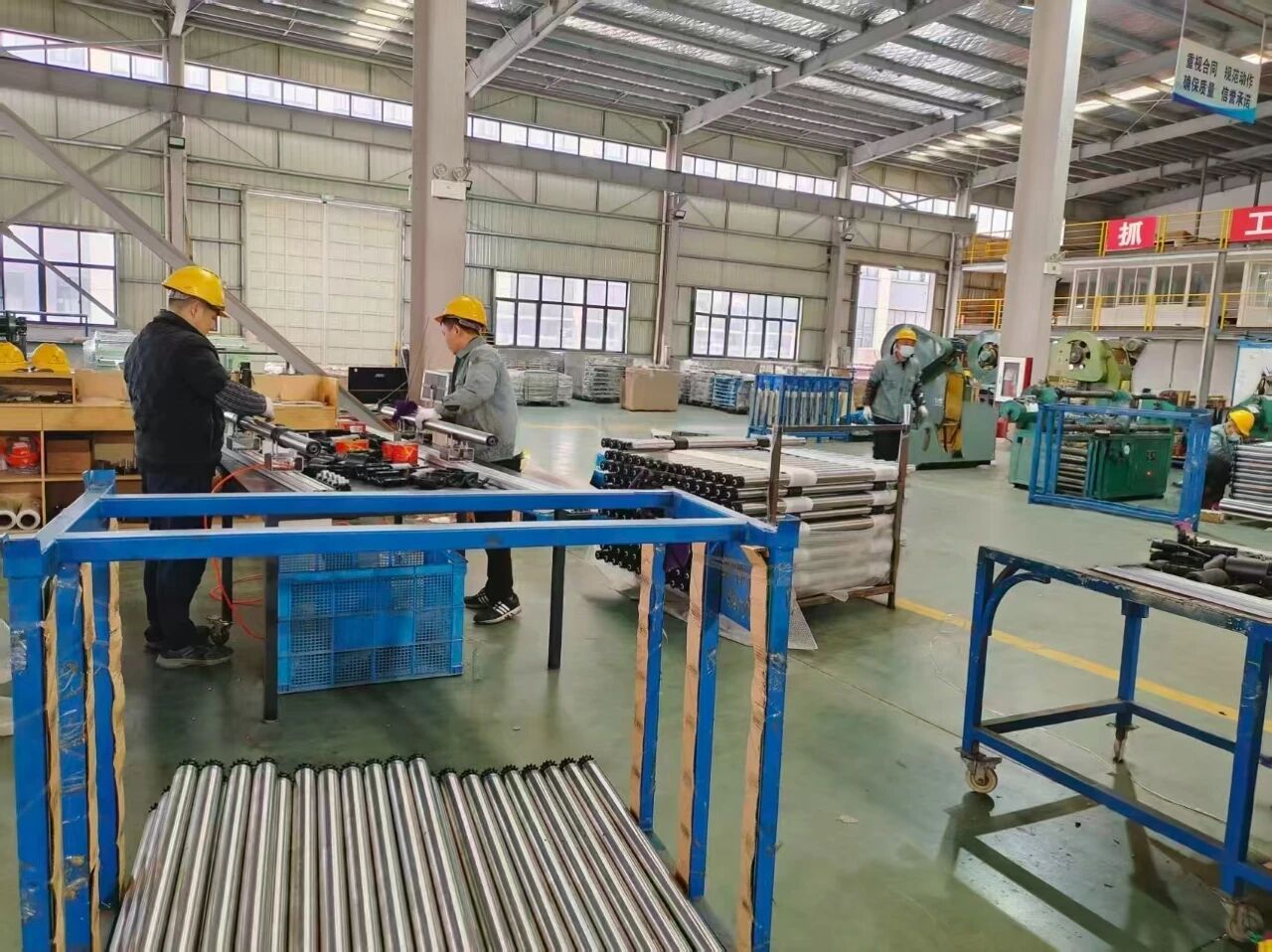 sleeved roller for lithium battery industry rolo com manga para indústria de baterias de lítio