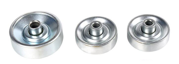 galvanized steel skate wheel roda de skate de aço galvanizado