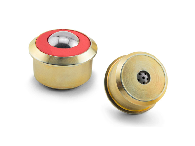 unidade de transfer&ecirc;ncia de bola de carga a&eacute;rea em a&ccedil;o niquelado