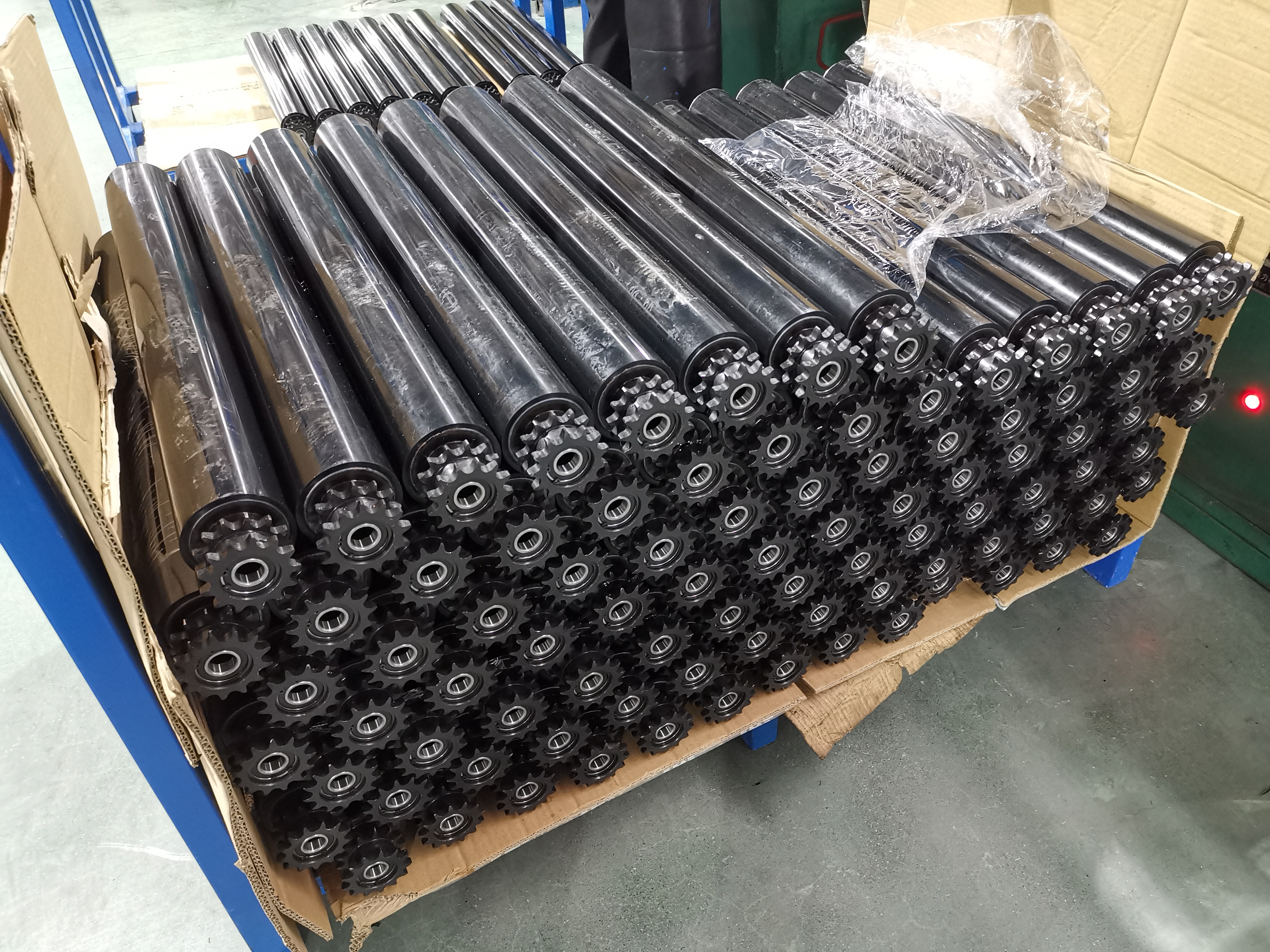 Rolo de a&ccedil;o revestido de PU