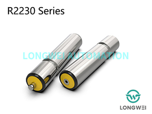 Rolo transportador de aço acionado por correia redonda com ranhura única do Lineaxis 