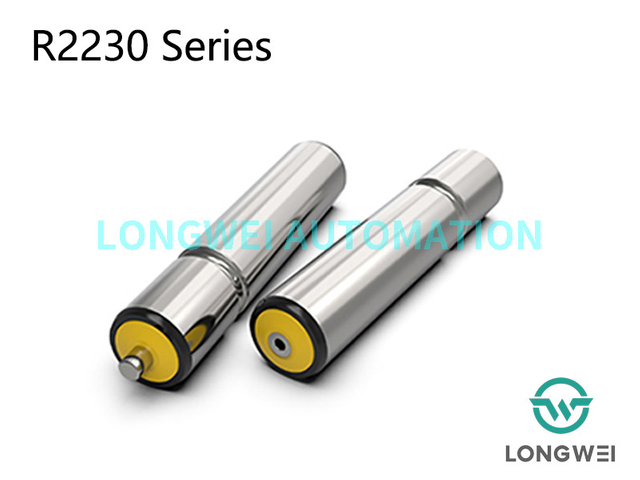 Rolo transportador de aço acionado por correia redonda com ranhura única do Lineaxis 