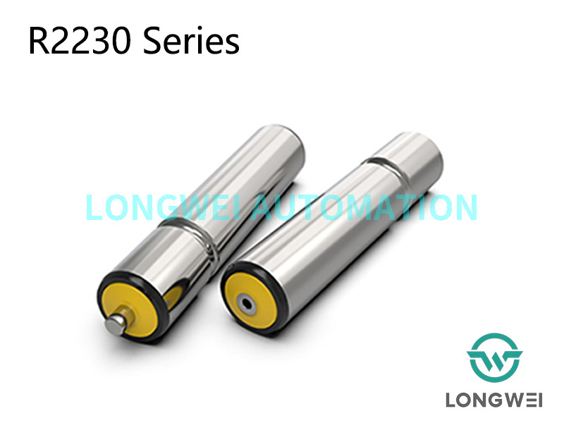 Rolo transportador de aço acionado por correia redonda com ranhura única do Lineaxis 