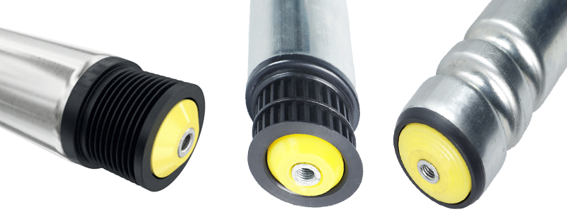 rolo acionado por correia