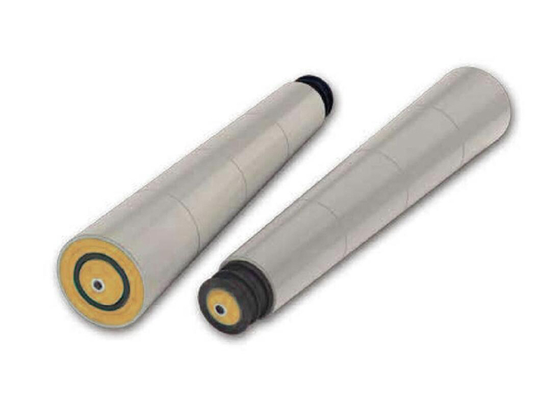 polia acionada por correia redonda rolo c&ocirc;nico