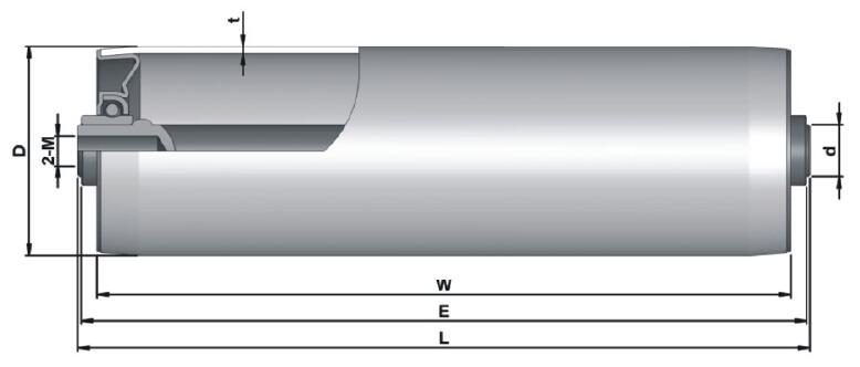 rolo transportador por gravidade