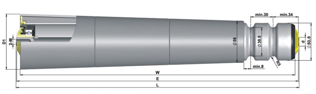Rolo transportador de manga c&ocirc;nica com correia O TP640