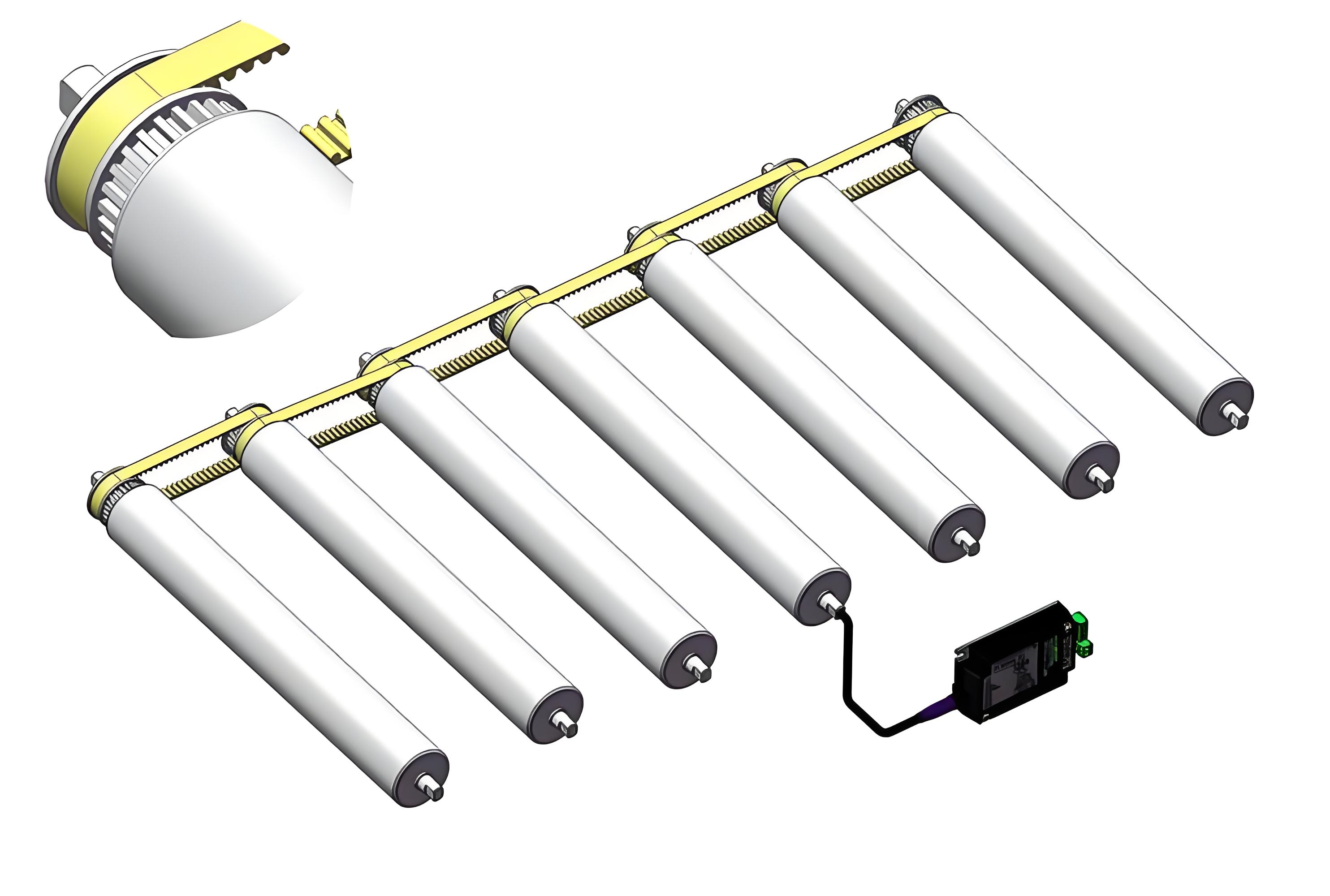 timing belt pulley toothed belt driven motor drive roller polia da correia dentada, rolo de acionamento do motor acionado por correia dentada