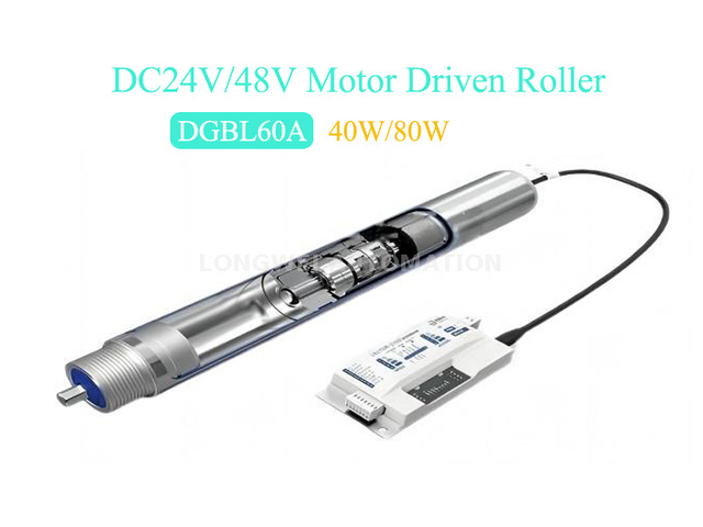 DGBL60A 24V/48V Rolo de acionamento de motor de engrenagem sem escova MDR 