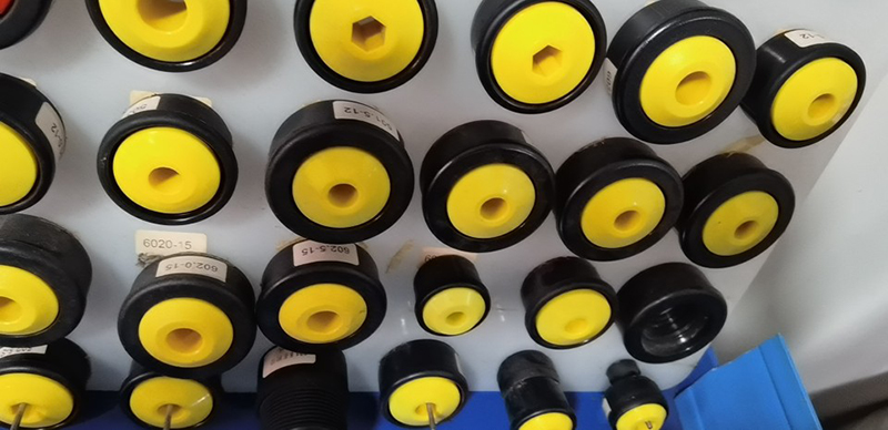 conjunto de rolamento de pol&iacute;mero