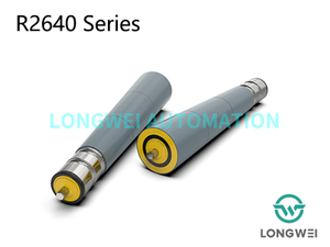 Rolo transportador de aço ranhurado com luva cônica acionada por correia redonda