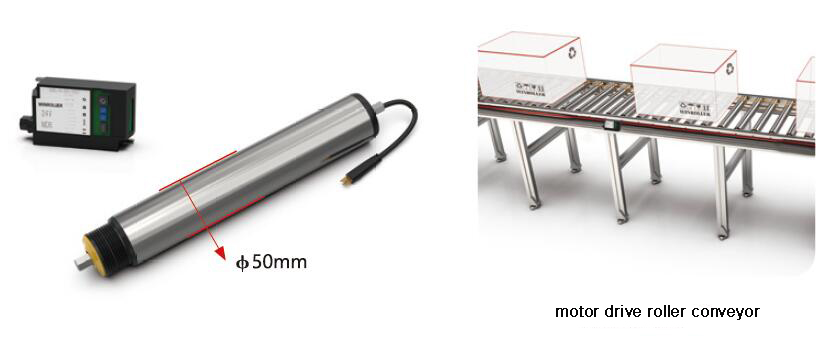 rolo de motor para transportador de rolos ligados