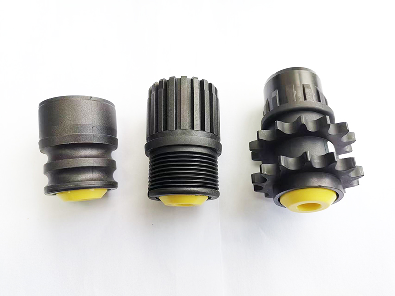 elemento acionado por rolo de pl&aacute;stico