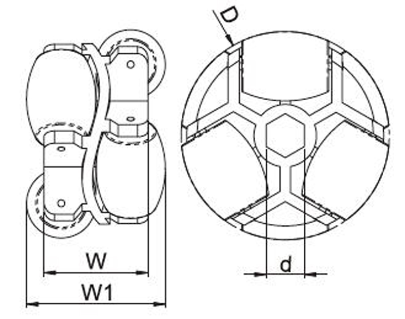 Desenho de roda de skate WH